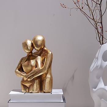 ハンドメイド　鍛金　金工　銅　人間　恋人　夫婦　男女　オブジェ　置物 il_fullxfull.6465435502_4r4r.jpg